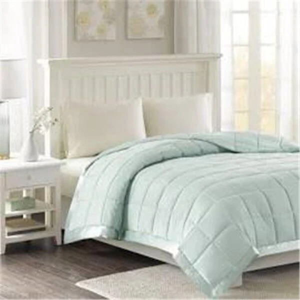 Madison Park MP51-5152 Full & Queen Size Microfiber Down Alternative Blanket With 3M Moisture Management; Seafoam 1 Madison Park MP51-5152 Full & Queen Size Microfiber Down Alternative Blanket With 3M Moisture Management; Seafoam