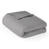 Liquid Cotton Blanket, Twin - Grey