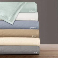 Premier Comfort Liquid Cotton Blanket, White - King