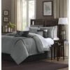 Comforter Set - King, Grey