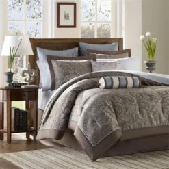 King Comforter Set - Blue