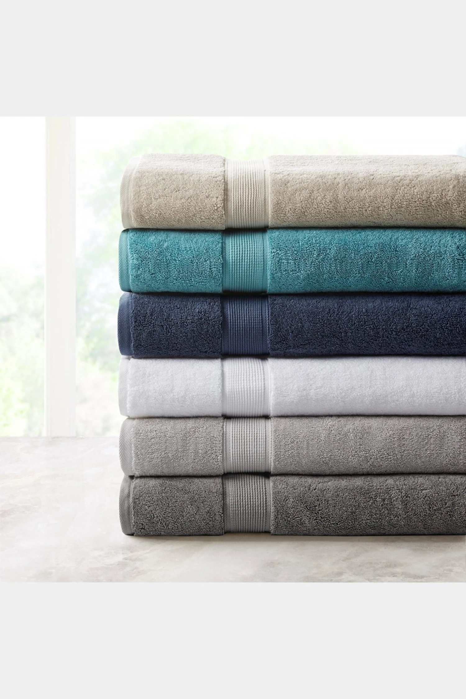 Cotton Bath Sheet Set 12 Cotton Bath Sheet Set - Image 12