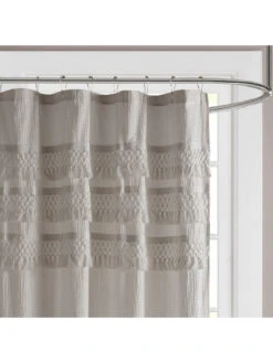 Amaya Tassel Trim Seersucker Shower Curtain -Madison Park Shop e92ff0fc 5852 434f a284 eeeb6c393b7e f8638245 986c 4401 89bc 2c6a64c37e38